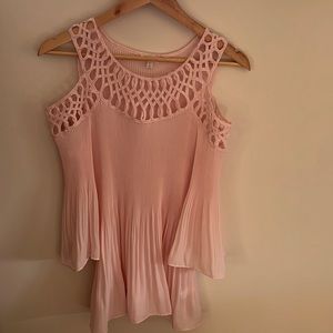 Baby pink blouse